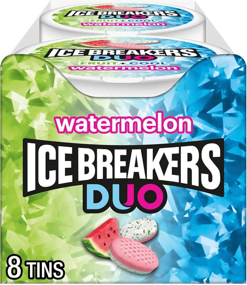 ICE BREAKERS Duo Watermelon Sugar Free Mints - Image 1